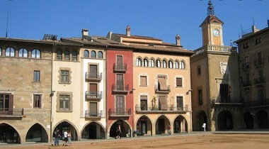 Plaça major de Vic