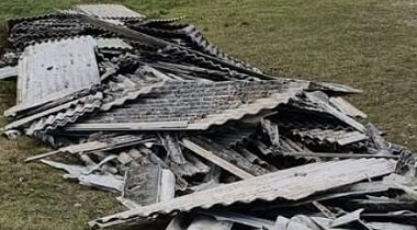 abocament d'amiant al bosc