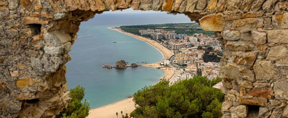 Panorámica de la ciutat de Blanes