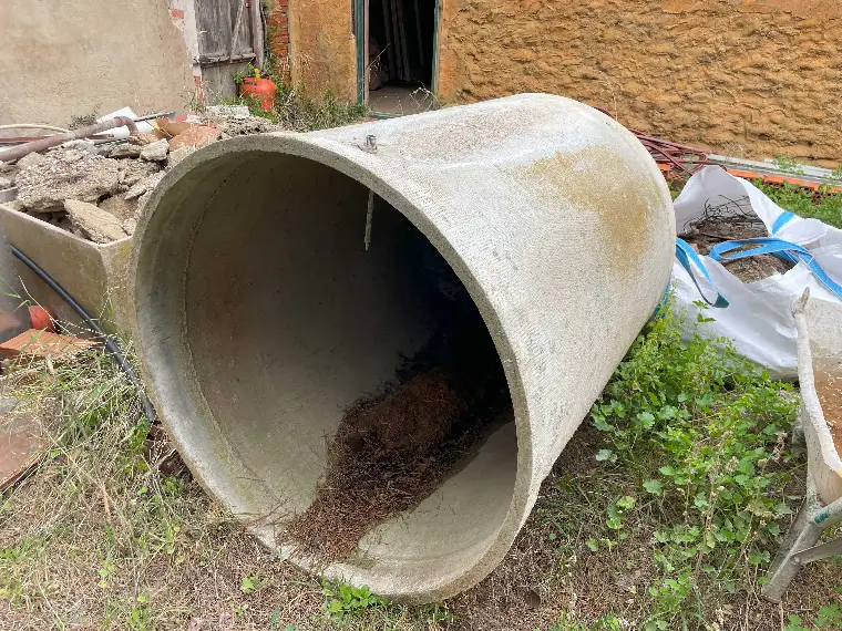 Multa per treure uralita sense permís