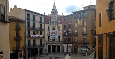 Pplaça de l'Ajuntament de Berga