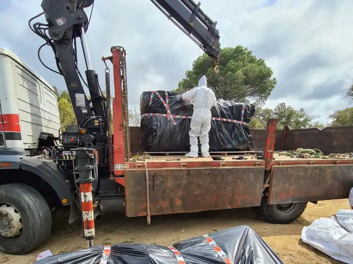 Retirada d’amiant a Puigcerdà