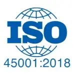 Logo ISO 45001:2018